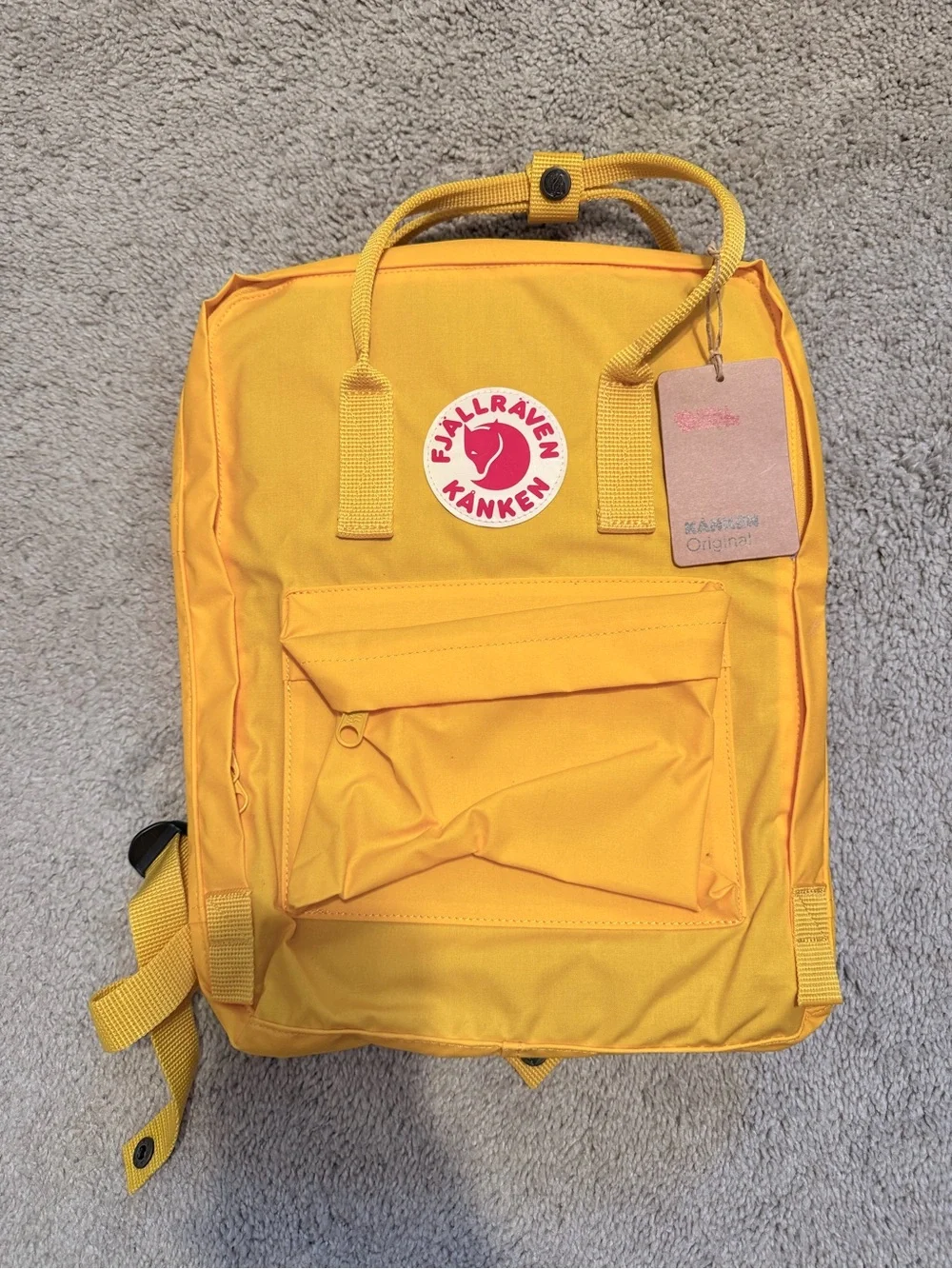 Fjallraven Backpack NWT in Warm Yellow